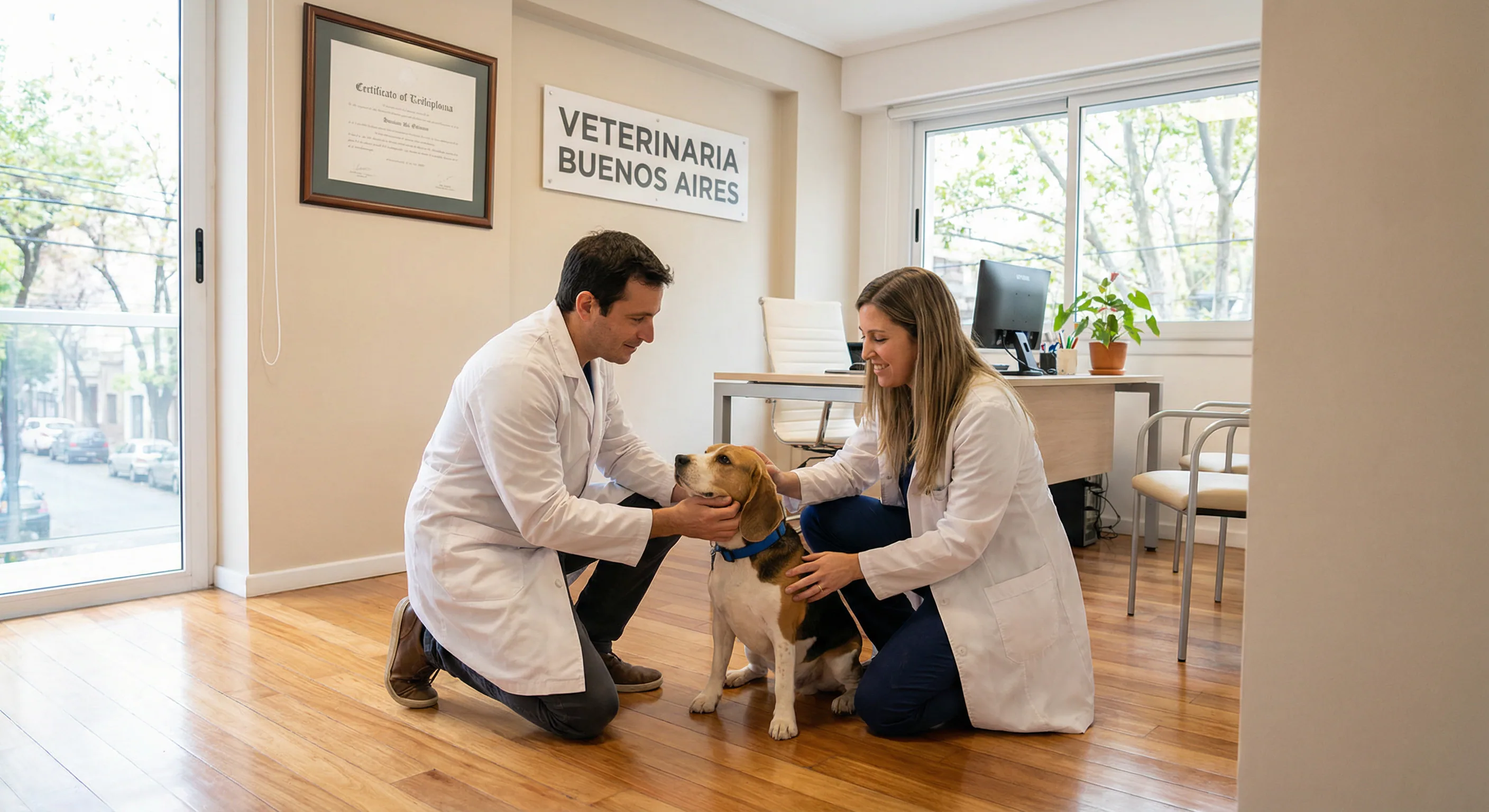 Servicio veterinario profesional a domicilio de DexVet para empresas